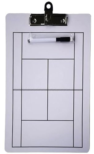 Generic Tennis Coaching Boards Strategie Zwischenablage Taktik Whiteboard Display Board Game Plan Demonstration Tactic Board 35x22cm