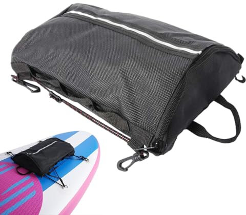 Paddle-Board-Deck-Tasche, Kajak-Deck-Tasche,wasserdichte Paddle-Board-Trockentasche | Tragbare Decktasche, Sport-Aufbewahrungstasche, reflektierende Aufbewahrungstasche für Lagerung und Transport