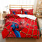 Glurak Spider Bettwäsche-Set mit 1 Kissenbezügen 80x80cm und 1 Bettbezug 135x200 cm für Kinder, Cartoon-Bettwäsche für Jungen Mädchen