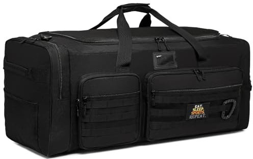 BlesMaller 130L große Reisetasche Herren & Damen Sporttasche Faltbare Saunatasche Trainingstasche+Schuhfach Gym Tasche für Sport,Weekender Handgepäck