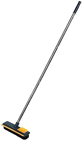 SECFOU Bathroom Cleaning Brush Long Handle Floor Scrubber for Bathroom and Shower Dust Brush Gentle Bristles