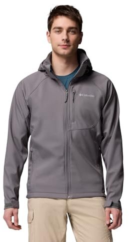 Columbia Men's Cascade Ridge 3 Softshell, Softshell Jacket, City Grey, Small
