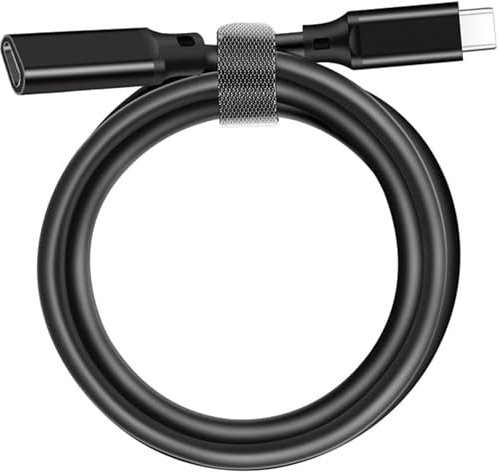 XYKJOBC USB C Extension Cable, Type-C USB 3.2 Gen 2(10Gbps) Male to Female Extender,4K@60HZ Fast Charge,Data Synchronisation SSD HDD PD 5A 100W Compatible with USB Type-C to Transfer Data (5 Meter)