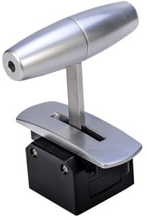 DMETE Joystick Controller T-type Single-axis Push Rod, SMC78D Hall Sensor Industrial Joystick Industrial Rocker Safe Maneuvering(12-24V output 0-5V)