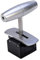 DMETE Joystick Controller T-type Single-axis Push Rod, SMC78D Hall Sensor Industrial Joystick Industrial Rocker Safe Maneuvering(12-24V output 0-5V)