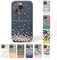 Tirita Personalised Phone Case for iPhone SE 2020 & SE 2022 – Hard Case or Cover With Custom Name or Initials – Cute Personalised Gift for Women or Girls [28. Rose Gold Hearts]