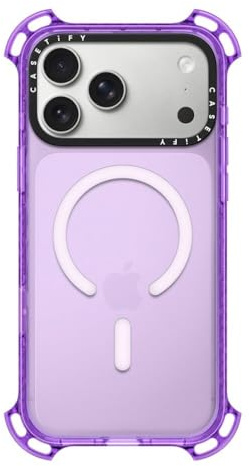 CASETiFY Bounce iPhone 17 Pro Max Hülle [Schutz vor Stürzen aus 6,5 m/Extrem Robust/MagSafe-kompatibel] - Lavender