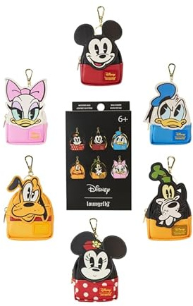 Loungefly Disney - Mickey and Friends Mystery Bag Keychain Charm (1 random Charm)