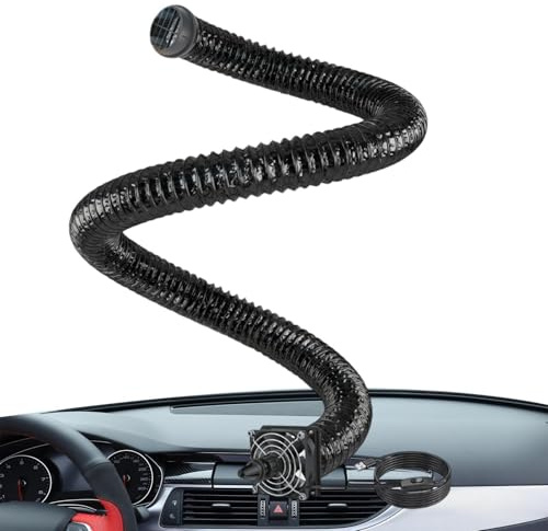 Generico Prolunga per Uscite Aria Auto per Sedili Posteriori,Si Estende Fino a 3 Metri Universale Resistente al Calore | Tubo Aria Auto,per Bambini Animali Domestici Camion SUV Berlina Pickup