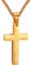 PROSTEEL Cross Necklace Crucifix Pendant with Chain Religious Christian Jewelry Gift Gold Plated