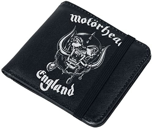 Motörhead England Männer Geldbörse schwarz Polyurethan Band-Merch, Bands, Festival
