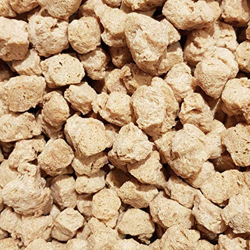 1kg - Organic Vegan SOYA Chunks Vegetable Protein Healthy Food Meat Free Soy Protien Instant Food Protein