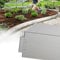 LZQ Rasenkante 5m 10m 15m 20m 30m 40m 50m x15cm verzinkt Beeteinfassung Beetumrandung Mähkante Metall Palisade Länge: 10 m - Höhe: 15 cm