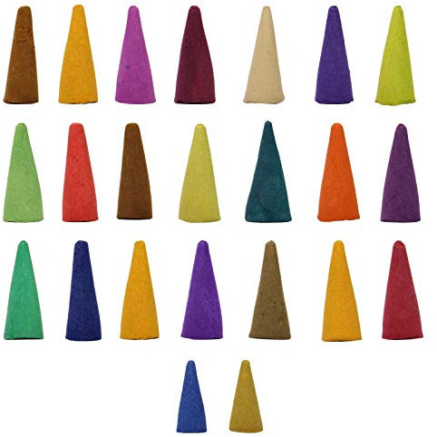 Räucherkegel Räucherkerzen 12 Java-Vulkankegel Maxi XL XXL | Duftnoten Mischung 1