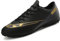 VTASQ Fussballschuhe Kinder Fußballschuhe Jungen Low Top Professional Athletics Trainingsschuhe Outdoor Sportschueh Teens Football Schuhe für Unisex-Kinder Schwarz 37EU