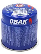 qBak Cartucho De Gas con 190 Grs.