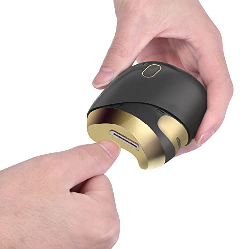 CAMOMACK Automatic Nail Clipper Electric Safe Nail Trimmer Manicure Thick Nails Cutter for The Adult Babies Finger Scissors Toe Pedicure, Black