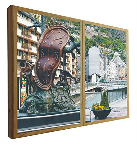 Finestra decorative retroilluminate La Nobleza del tempo Andorra La Vella