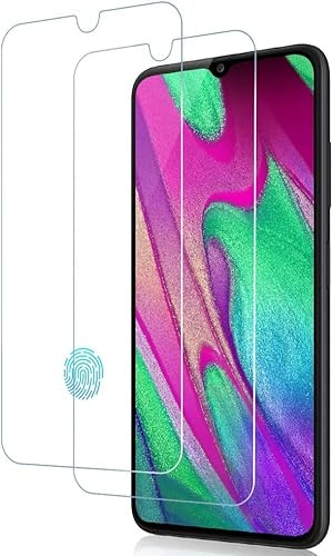 [3 Stück] Schutzfolie für Panzerglas für Samsung Galaxy A40, 9H Panzerglasfolie, Anti-Kratzen Glasfolie, Frei von Kratzern, HD Displayschutzfolie für Samsung Galaxy A40- Transparent