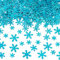 Gyufise 1500Pcs Blue Snowflakes DIY Confetti for Winter Holiday Xmas Wedding Frozen Party Christmas Decorations
