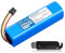 6700mah Batteria per Dreame F9 D9 Pro/Max, D10 Plus/D10s/L10/L10s Ultra, Xiaomi Mi S5/S6/S7/Q7 MaxV Ultra Pure, Xiaomi Roborock S50/S51/S55/S60, 1a e 2a generazione, BRR-2P4S-5200S Series