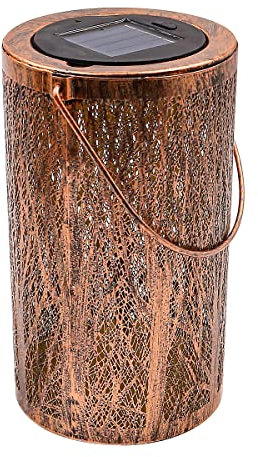 NUZAMAS Solarlaterne Outdoor Hanging Garden Light Solar Power 5-Baum-Laterne Wasserdichte Gartenverzierung Außendekoration für Veranda, Hof, Tisch, Rasen, Terrasse