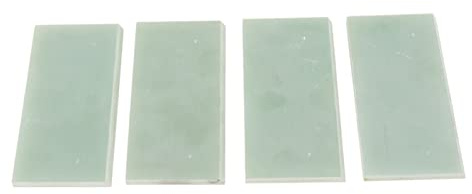 TOPINCN Palette per Pompa a Vuoto, Fibra di Vetro Elevata Resistenza alla Flessione Basso Coefficiente di Attrito 4 Pezzi Palette per Pompa a Vuoto per Mungitrice per Mungitrice (120x37x5 mm)