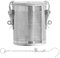 Filtre à épices en Acier Inoxydable, Grande Passoire à Thé, Passoire à Thé en Maille Réutilisable, Infuseur à épices de Cuisine, Panier de Séparation des Assaisonnements pour la(0.7L)