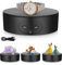 Couleeur 360° Electric Rotating Platform, 13cm Display Stand, Speed & Direction Adjustable Turntable for Jewelry