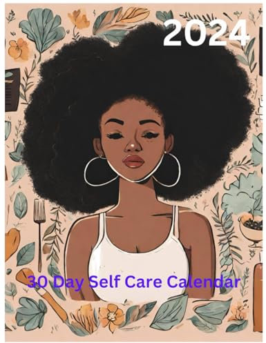 2024 30 Day Self Care Calendar