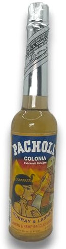 Colonia Agua de Pachuli Pacholi Murray & Lanman 221ml Original de Perú - HOSTENATURA