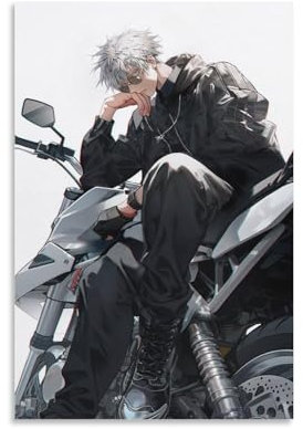 Anime-Poster, Gojo-Satoru-Poster, Leinwand, Wandkunstdrucke, Poster, Foto, Gemälde, Poster, Raumdekoration, 20 x 30 cm