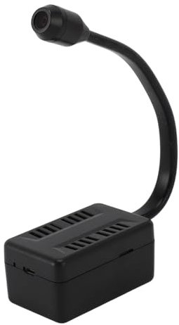 Lazmin112 Caméra Espion, Mini Caméra WiFi HD 1080P avec 4 Modes D'enregistrement, Détection de Mouvement, Conversation Bidirectionnelle, Grand Angle 120°, Caméra Cachée sans Fil pour la