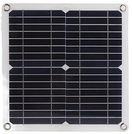 Kit de Panneau Solaire D'énergie de Panneau Solaire Monocristallin de 200W 12V avec le Contrôleur pour le Camping Randonnée, L'alpinisme, le Cyclisme (40A)