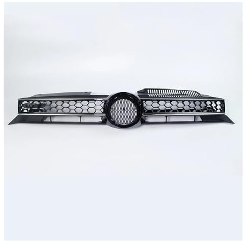 Griglia Paraurti Anteriore Per VW Per Golf 6 Per MK6 2009 2010 2011 2012 2013 Griglia Del Radiatore Per Paraurti Anteriore In Rete A Nido D'ape Griglie Anteriore(Silver Line)