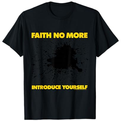 Offiziell Faith No More Introduce Yourself Album Retro Band T-Shirt