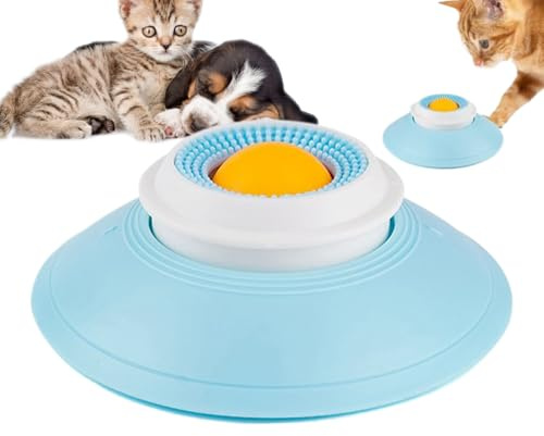 para Lamer Perros, Dispensador Interactivo De Golosinas para Perros Plato para Lamer Mascotas Accesorios para Mascotas para Cachorros, 14.5x5.5cm