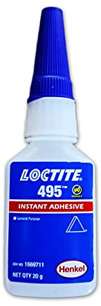 Loctite Genuine Henkel 495 - Super Glue - Instant Adhesive - General Purpose