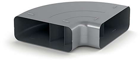 SF-RBV 150 Rohrbogen horizontal 90 Grad mit Luftleitkörper für perfekte Strömungswerte / COMPAIR STEEL flow 150 (System Ø 150)