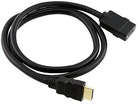 HDMI Port Extender Male-to-Female Cable Cord Wire for All-New Fire TV FireTV Stick Streaming Device with Alexa Voice Remote 2020 2018 & Older Versions, Fire TV Stick Lite (Cable Only)