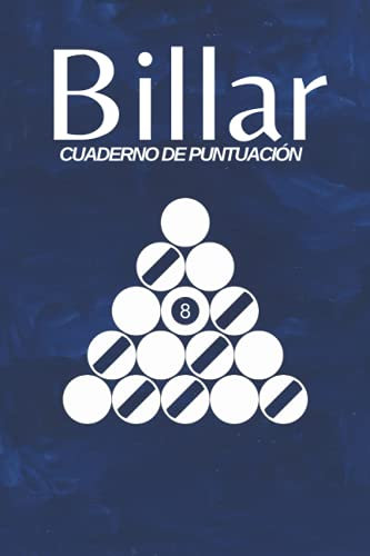 Billar cuaderno de puntuación: Cuaderno de entrenamiento de billar | cuaderno para todos aquellos que quieran mejorar en el campo del billar | un ... transportable tamaño 6 * 9 | 100 páginas