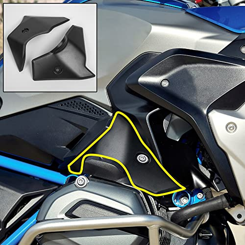 Motorrad Lufteinlass Airbox Rahmen Seitenabdeckung Drosselklappenschutz Protektor Kompatibel mit R1200GS R1250GS R 1250 GS LC 2017 2018 2019 2020 2021