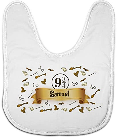 LolaPix Lätzchen Baby. Lätzchen mit Namen. Lätzchen Abwaschbar. Superheld. Personalisierte Geschenke. 28x35cm. Mehrere Modelle. HARRY POTTER