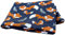 Wollhuhn ÖKO Kinder/Jungen/Mädchen Cooles Elastisches Stirnband/Haarband Bequem Zweilagig Jersey Oder Fleece Viele Motive 21215152 (Füchse Dunkelblau)
