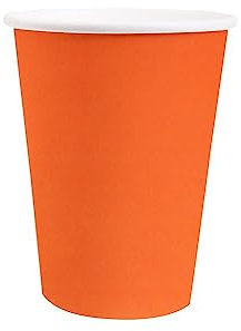 Santex 10 GOBELETS CARTON BIO 25CL ORANGE