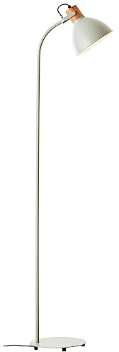 Brilliant Erena Standleuchte 1,5m hellgrün Metall/Holz Fußschalter 1x A60, E27, 40 W, Geeignet für Normallampe (nicht enthalten)