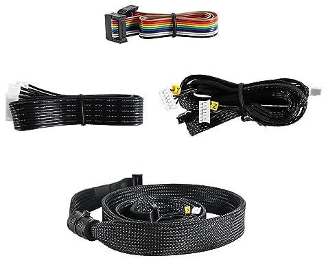 Offizielles Creality Ender 3 S1 Kabel Kombinationspaket, Original Ersatz Kabel Verdrahtung von Schirmkabel, Flachkabel und X/Y Achsenmotor Limit Cable 3D Drucker Zubehör Kabel