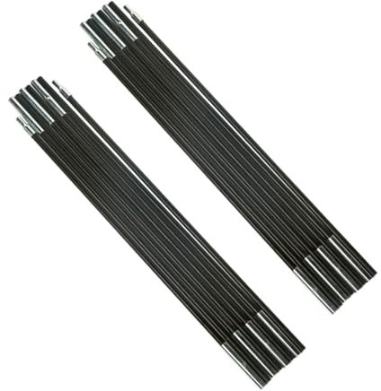 rflaueo Fibreglass Replacement Pole Kit Tent Pole Accessories for Camping & Hiking, Outdoor Recreation Sturdy Tent Poles 3.4M Length Ideal for Tent Support Rods Awning Frames(U115-2)