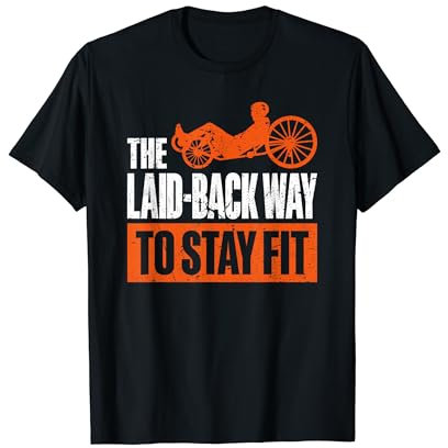 Liegerad Laid-Back Trike Fahrrad Radfahren T-Shirt