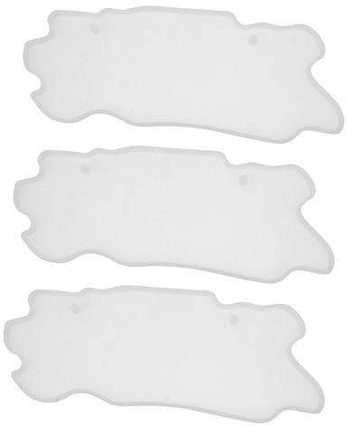 3 Stk Gelistete Silikonform Türschildplatten Silikonform Harzformen selber machen Silikonformen Harz Epoxid Form für Türanhänger Epoxidform Kristall Auflistung Hausnummer Schimmel